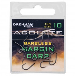 Carlige Drennan - Acolyte Margin Carp Barbless Nr.10 Carlige Drennan - Acolyte Margin Carp Barbless Nr.10